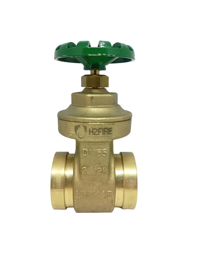 VALVULA GAVETA METAL RANHURADO 2 1/2"