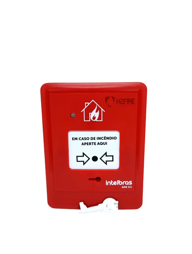 ACIONADOR MANUAL ENDEREÇÁVEL SEM SIRENE AME 521 - INTELBRAS