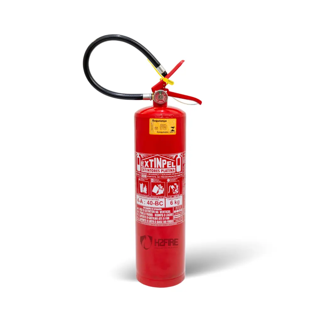 EXTINTOR PÓ ABC 6,0 KG - NÃO AUTOMOTIVO