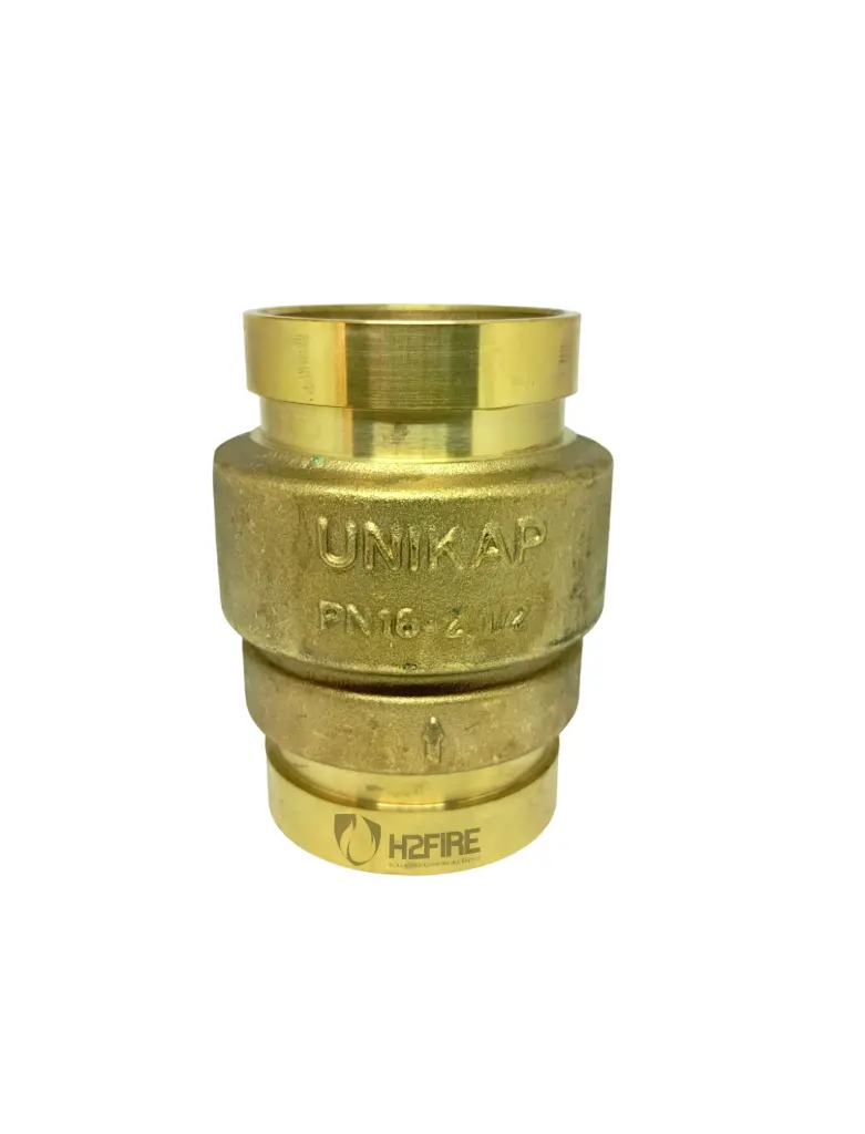 VÁLVULA DE RETENÇÃO VERTICAL METAL RANHURADO 2 1/2"