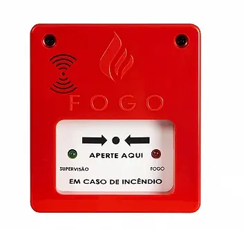 ACIONADOR MANUAL ENDEREÇÁVEL COMPACT MODELO 31231 16V/24V - SEGURIMAX