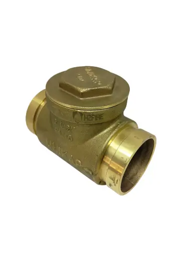 VÁLVULA DE RETENCÃO HORIZONTAL METAL RANHURADO 2 1/2"