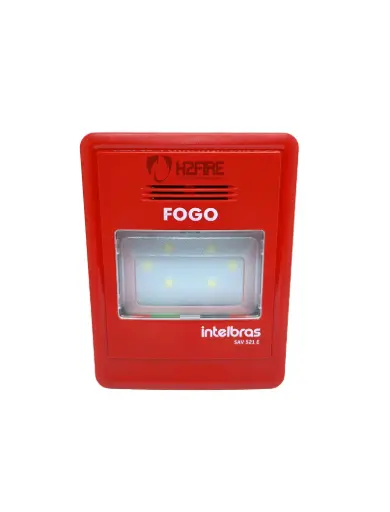 SINALIZADOR AUDIOVISUAL ENDERECAVEL SAV-521E - INTELBRAS